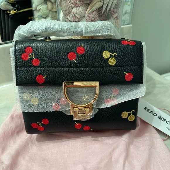 New Coccinelle Cherry Arlettis Bag - Picture 2 of 16